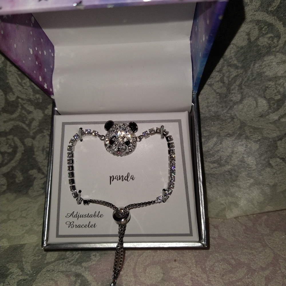 Panda adjustable bracelet